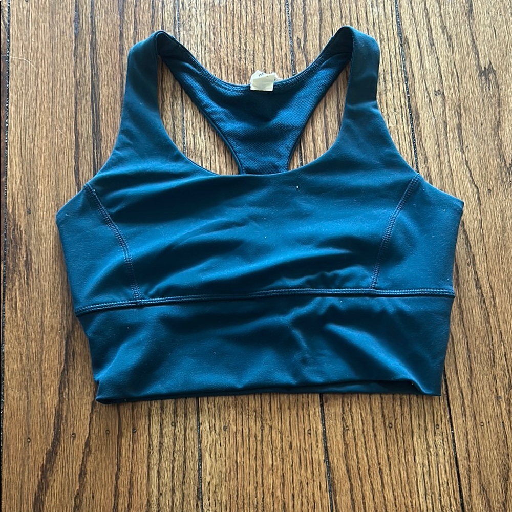 Teal Sports Bra